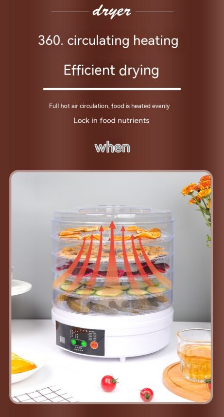 Household Fruit Dehydrator Food Dryer - Image 4