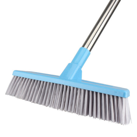 Extra Long Handle Rubber Bristles Sweeper Squeegee