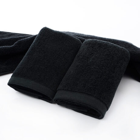 Black Cotton Towels (21 Strands) - Image 4