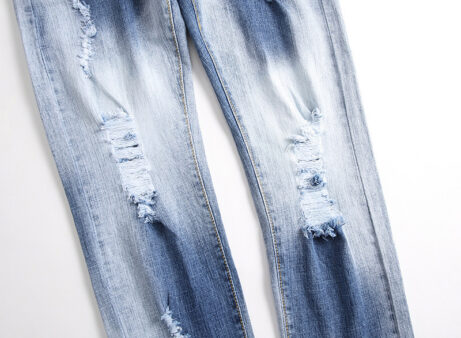 Men's Classic Denim Jeans - All Seasons - Image 7