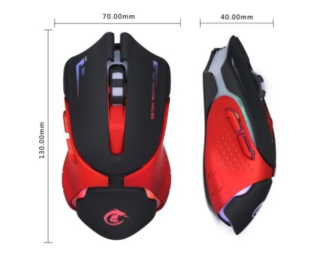 HXSJ A903 6-Key Optical Gaming Mouse 3200 DPI - Image 4