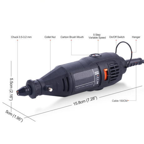 Electric Tools Mini Drill Bit Rotary Grinder Polishing Tool Set - Image 5