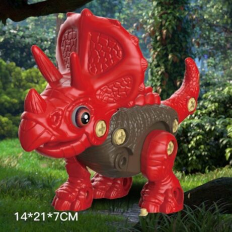 Dinosaur Toys Little Boy Children'S Puzzle Diy Assembled Toys - Image 4