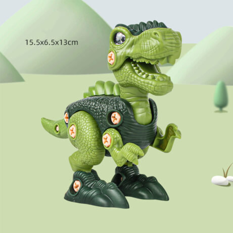 Dinosaur Toys Little Boy Children'S Puzzle Diy Assembled Toys - Image 6