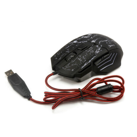 Computer Gaming Mouse Usb Glare Lol Online Gaming Gaming Wired Mouse Video Transmission Computer Accessories Supply - Image 2