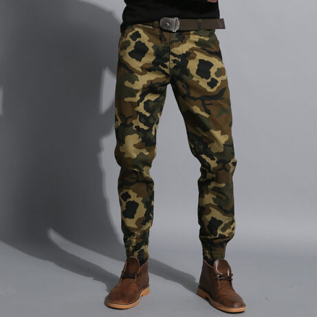 Men's Camouflage Slim-fit Work Trousers