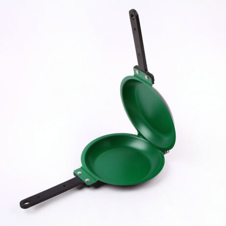 Outdoor Portable Covered Frying Pan Non-Stick Pan - Image 2