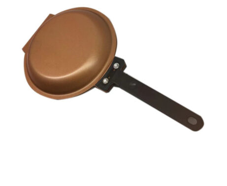 Outdoor Portable Covered Frying Pan Non-Stick Pan - Image 3