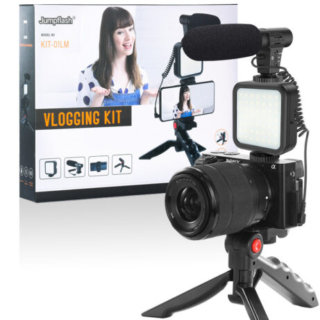 Compatible with Apple, Profession Vlog Tripod Kit Vlogging Photography With Smartphone Video Studio - Image 3