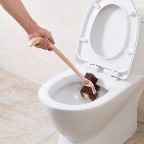 Wood Long Handle Toilet Brush