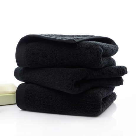 Black Cotton Towels (21 Strands) - Image 3