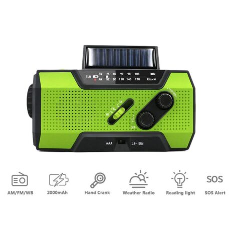 Hand crank solar radio - Image 2