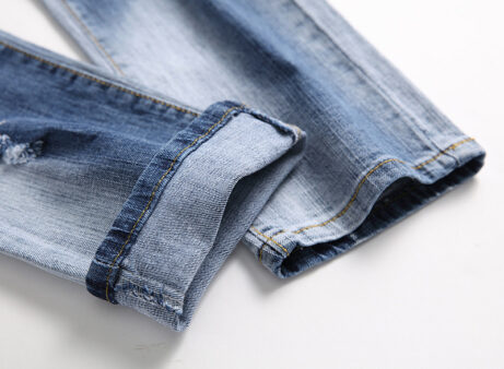 Men's Classic Denim Jeans - All Seasons - Image 8