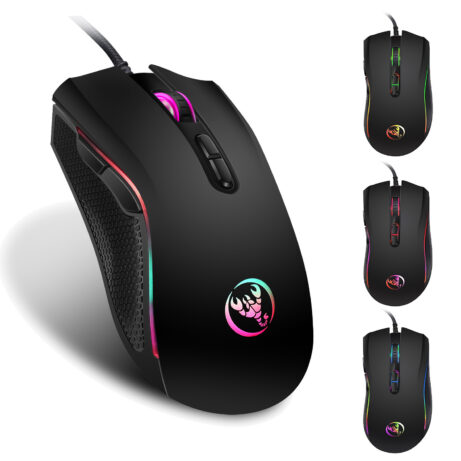 Colorful luminous gaming mouse - Image 2