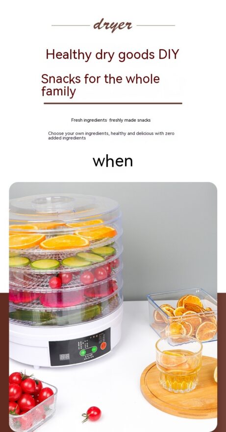 Household Fruit Dehydrator Food Dryer - Image 3