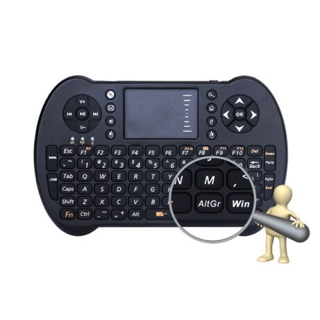 Wireless QWERTY Air Mouse Combo