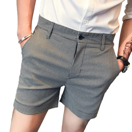 British Men's Check Shorts – Stylish & Comfortable