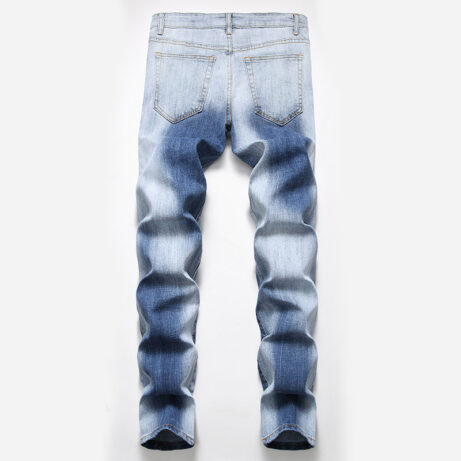 Men's Classic Denim Jeans - All Seasons - Image 10