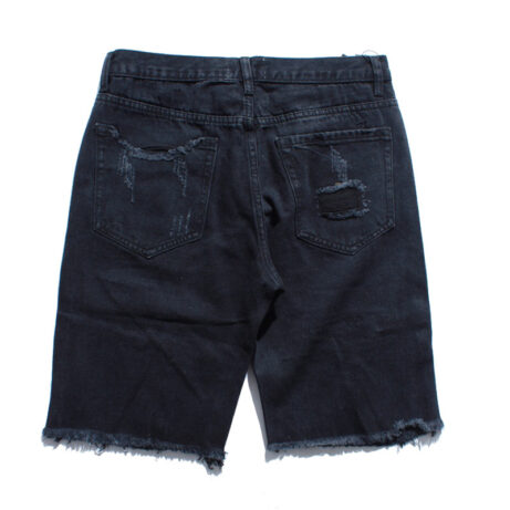 Distressed Denim Shorts - Image 3