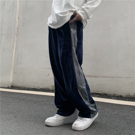 Butterfly Track Pants & Velvet Casual Pants - Stylish & Comfortable Activewear - Image 3