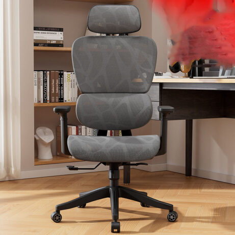 Mesh Ergonomic Backrest Office Swivel Chair - Image 3