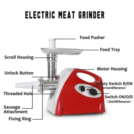 Electric Multifunctional Meat Grinder - Image 6