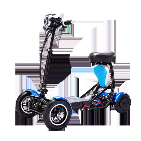 Cyungbok Folding Mini Four-wheel Adult Electric Bicycle Transport Scooter For The Elderly - Image 6