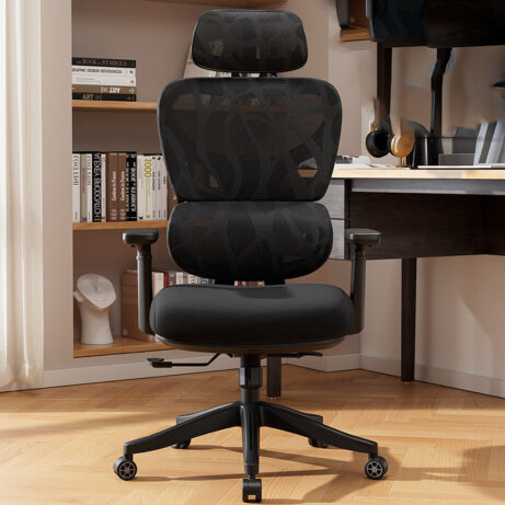 Mesh Ergonomic Backrest Office Swivel Chair - Image 5