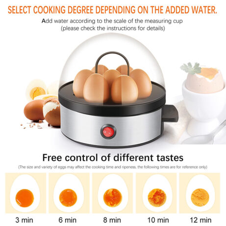 Multifunctional Egg Cooker Mini Egg Steamer Breakfast Egg Steamer - Image 5