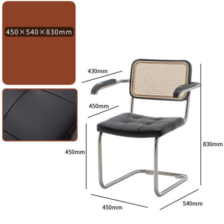 Medieval Retro Office Learning Leisure Chair - Image 10