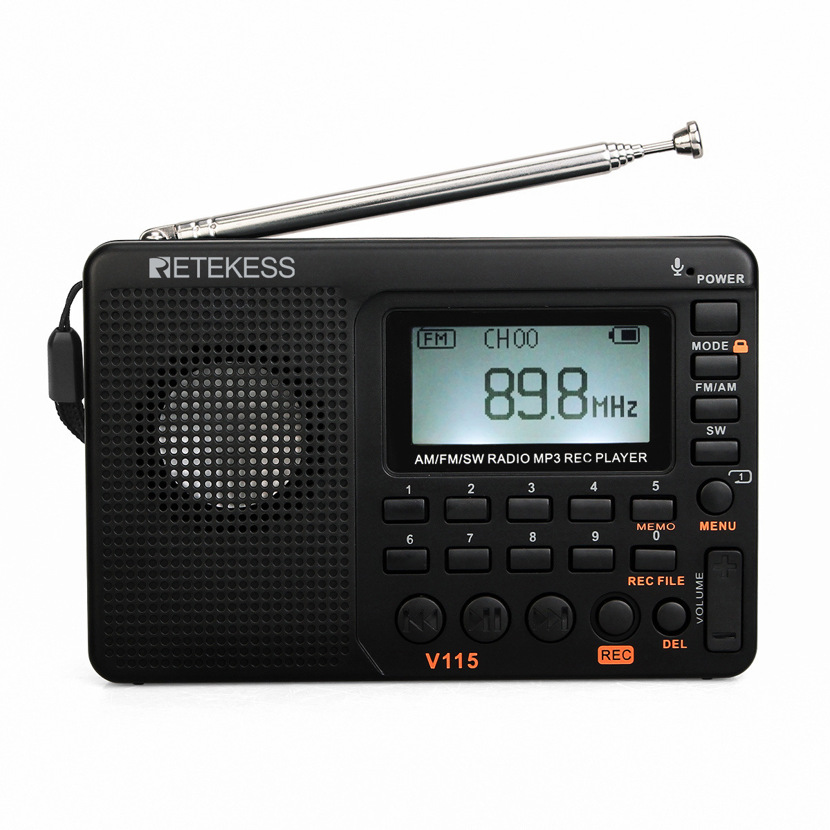 Full Band Radio Recorder – FM AM MP3