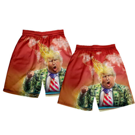 Trump Basketball Shorts - Image 3