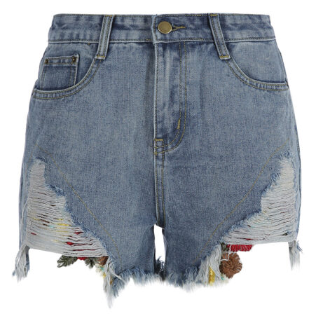 Ripped Wide Leg Shorts – Trendy & Comfortable - Image 5