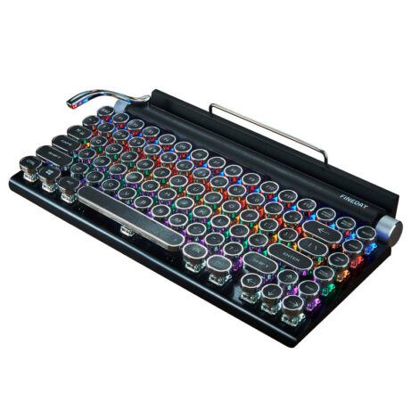 Dot Retro Typewriter Mechanical Keyboard - Image 2