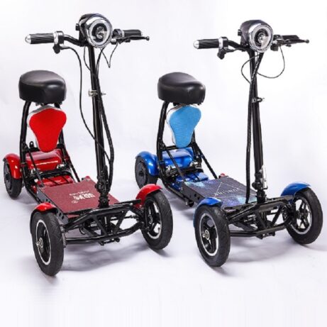 Cyungbok Folding Mini Four-wheel Adult Electric Bicycle Transport Scooter For The Elderly - Image 5