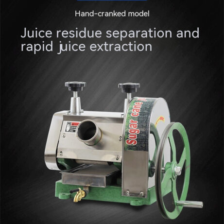 Hand Crank Sugarcane Juicer - Manual Extractor