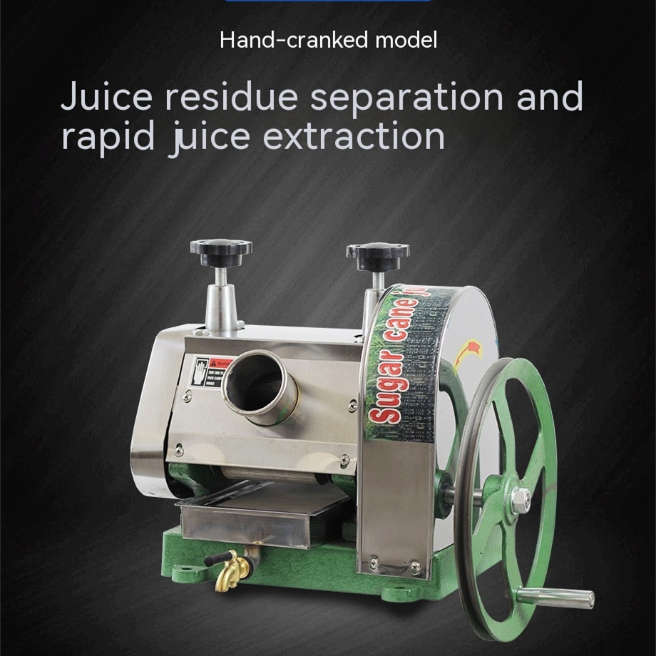 Hand Crank Sugarcane Juicer – Manual Extractor