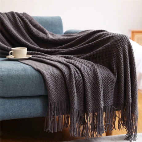 Office Fashion Simple Sofa Blanket Shawl - Image 7