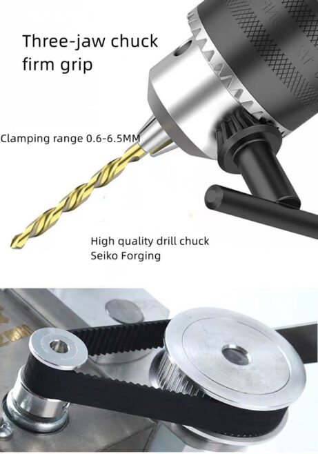 Precision Watch Repair Tool Desktop Electric Drill Home Drilling Machine - Image 6