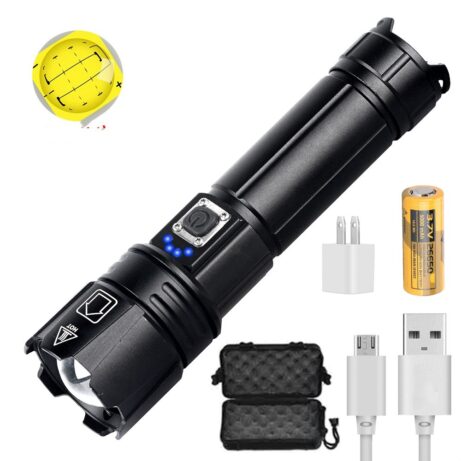 USB Rechargeable Strong Light Flashlight - Image 2