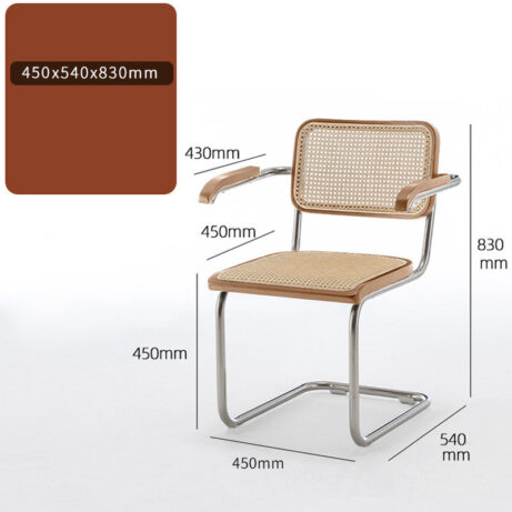 Medieval Retro Office Learning Leisure Chair - Image 7