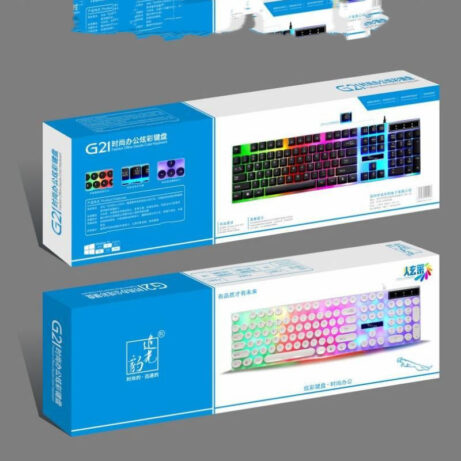 Waterproof RGB Glass Keyboard - Image 5