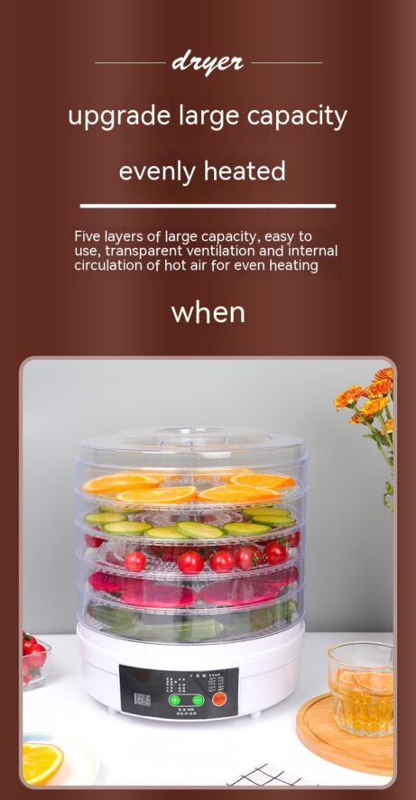 Household Fruit Dehydrator Food Dryer - Image 5