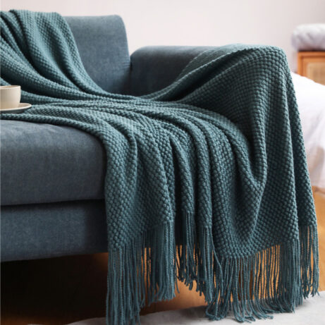 Office Fashion Simple Sofa Blanket Shawl