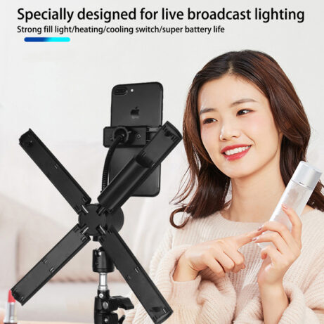 New Fill Light Folding Wireless 12-inch Portable Foldable Fill Light For Tiktok Youtube Photography Video - Image 2