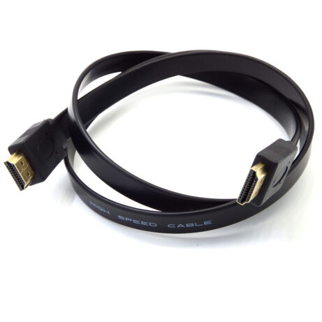 HDMI-compatible Cable Full HD Short Male To Male Plug Flat Cable Cord For Audio Video HDTV TV 30 50 100CM In Stock O21 - Image 2