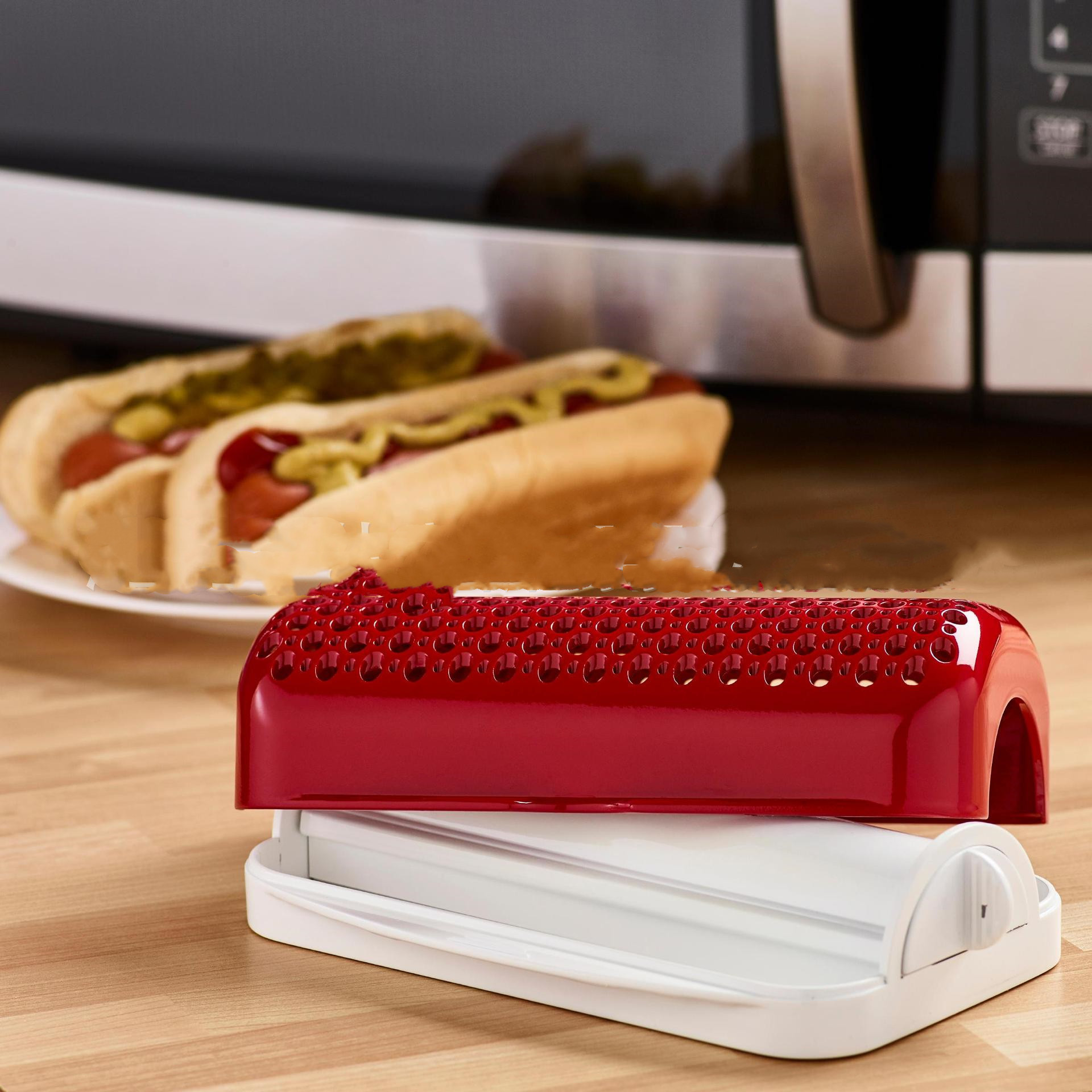 Microwave Hot Dog Cooker Box