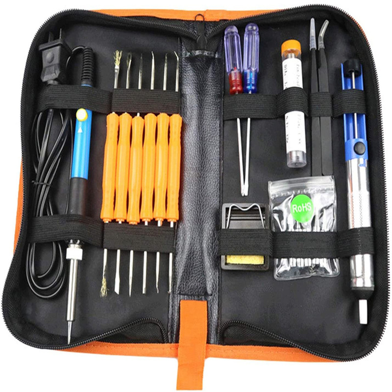 Adjustable Internal Heat Soldering Iron Kit Flux Tools