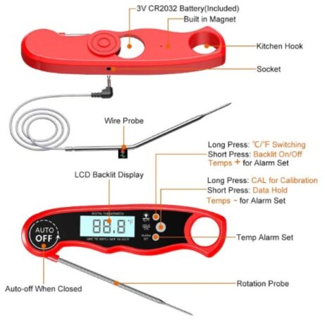 Dual Probe BBQ Thermometer for Perfect Grilling - Image 2