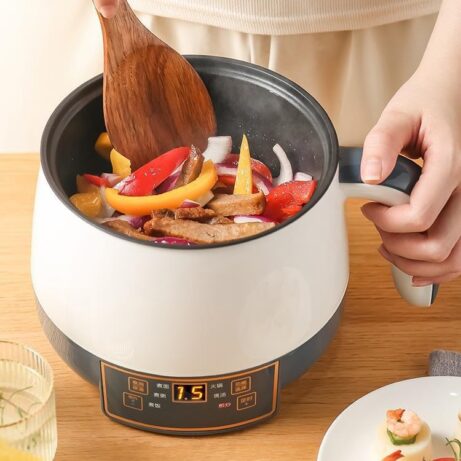 Multifunctional Electric Cooking Pot - Dorm Essentials - Image 3